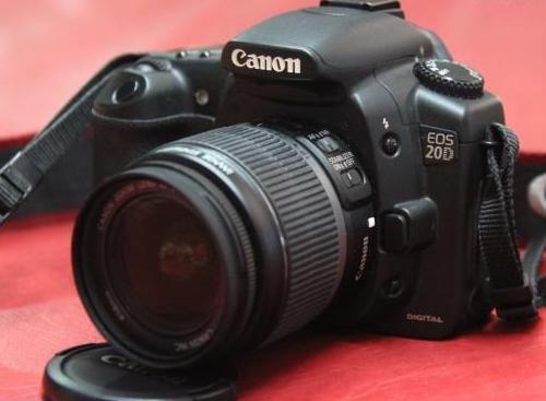 canon eos 20d w 18 55mm lens solid magnisium body photo