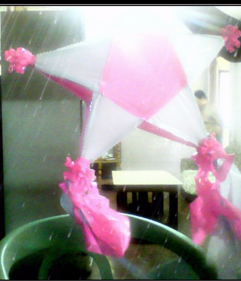 Wooden Star (Color Pink) photo