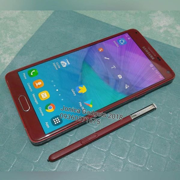 Samsung Galaxy Note 4 32gb 3gb ram Velvet Red  SM-N910s 4G LTE Openline photo