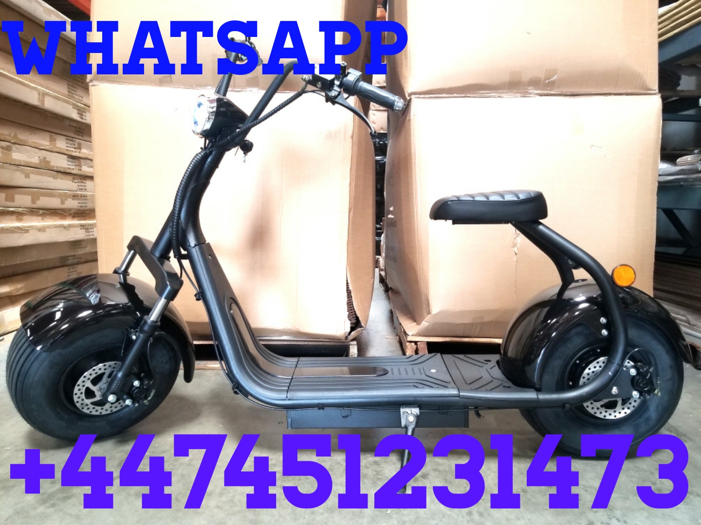 Citycoco 2000W Fat Wide Tire Electric Scooter photo